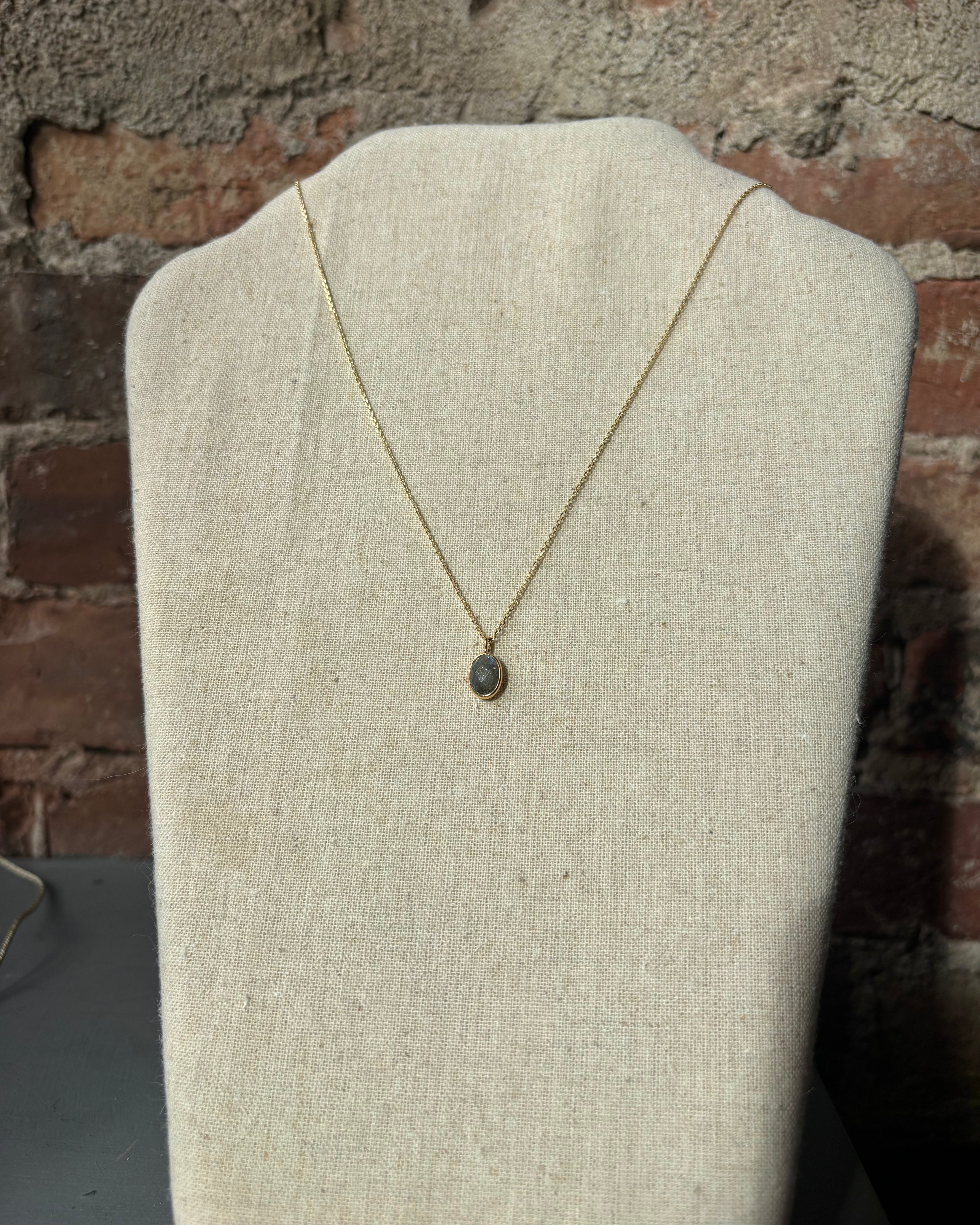 Sophie Deschamps Magali Necklace - Labradorite Jewelry - Sloane Boutique