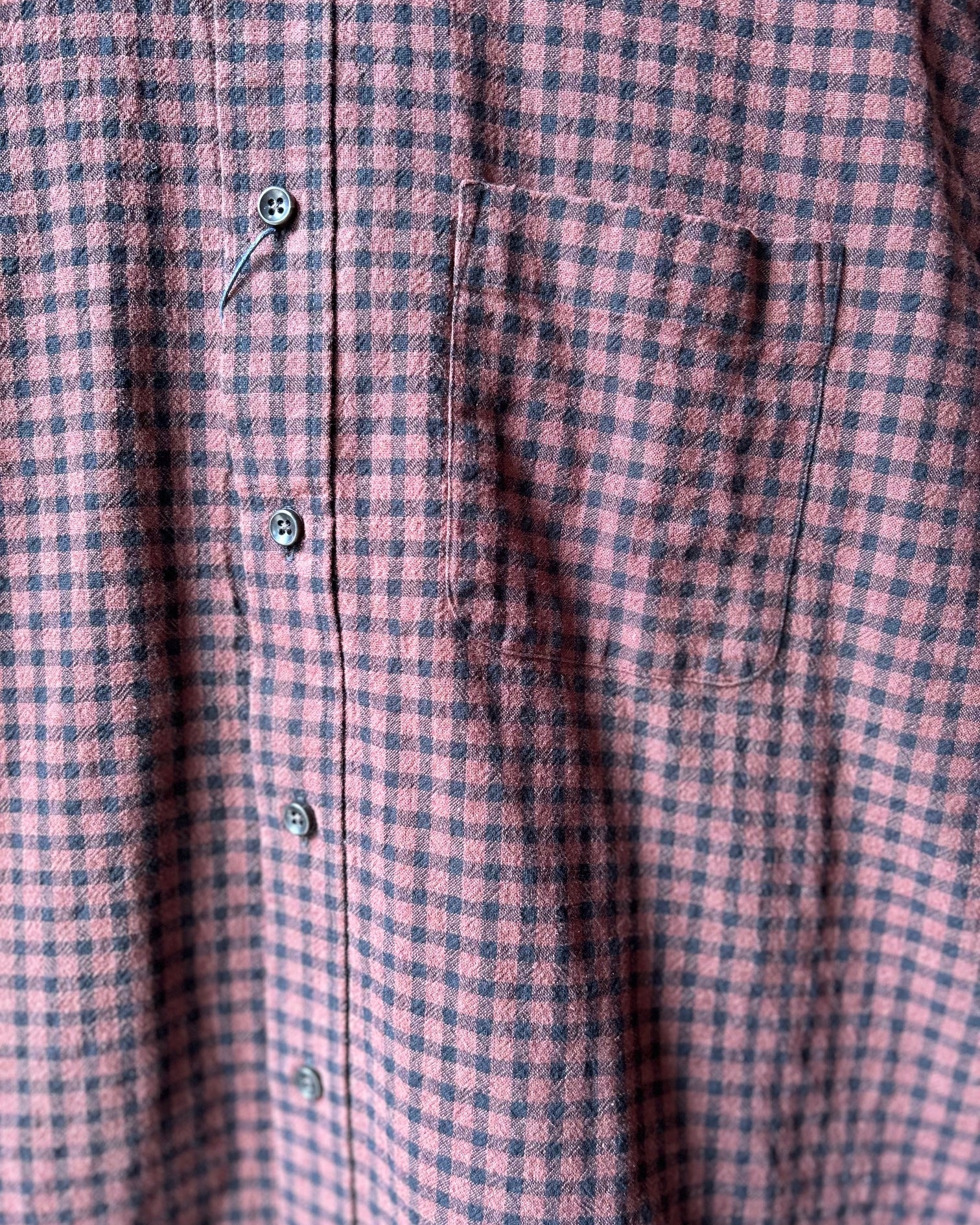 Taylor Stitch California Shirt - Black Cherry Gingham Men's Tops - Sloane Boutique