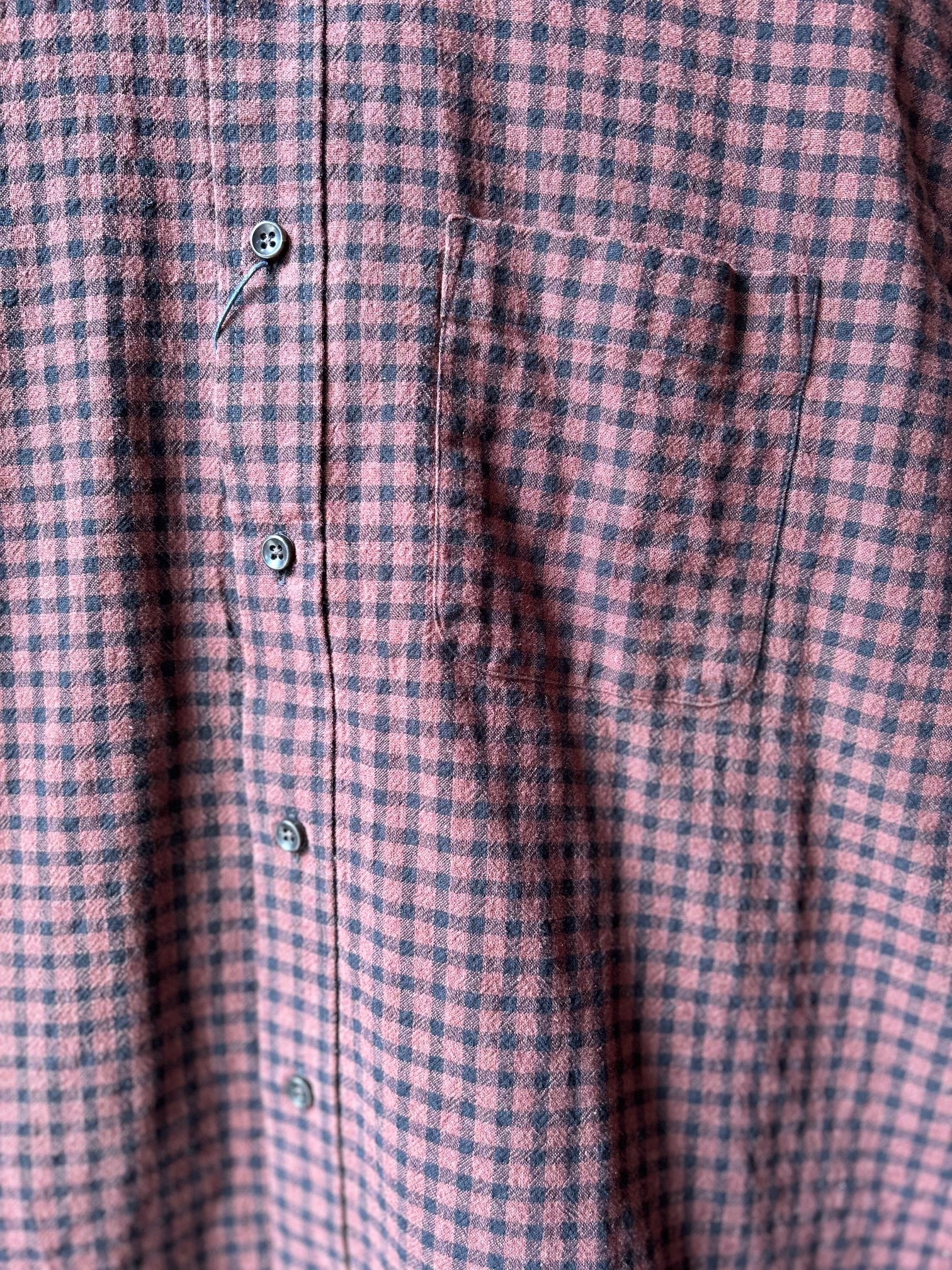 Taylor Stitch California Shirt - Black Cherry Gingham Men's Tops - Sloane Boutique