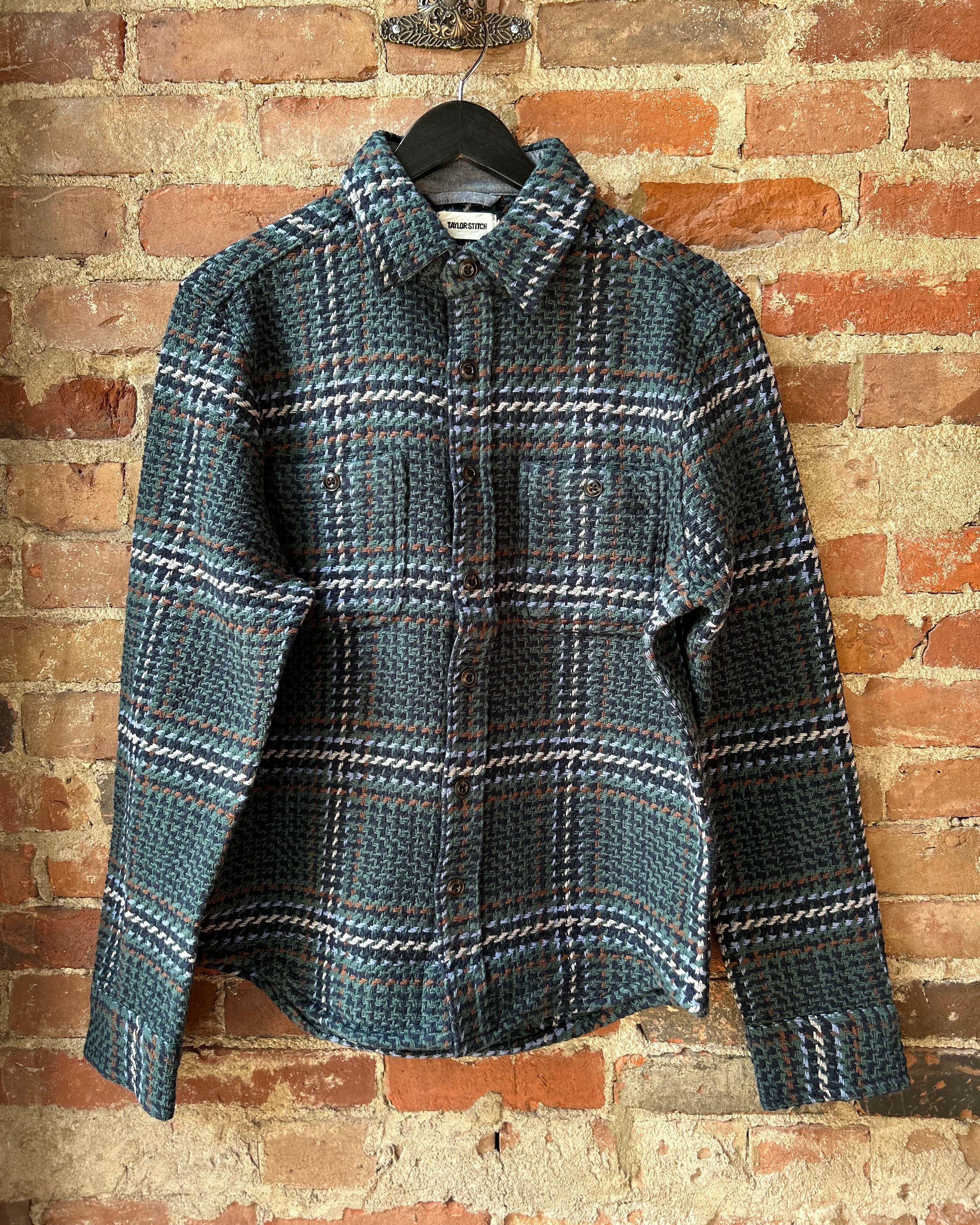 Taylor Stitch Cutter Overshirt - Canal Check Men's Tops - Sloane Boutique