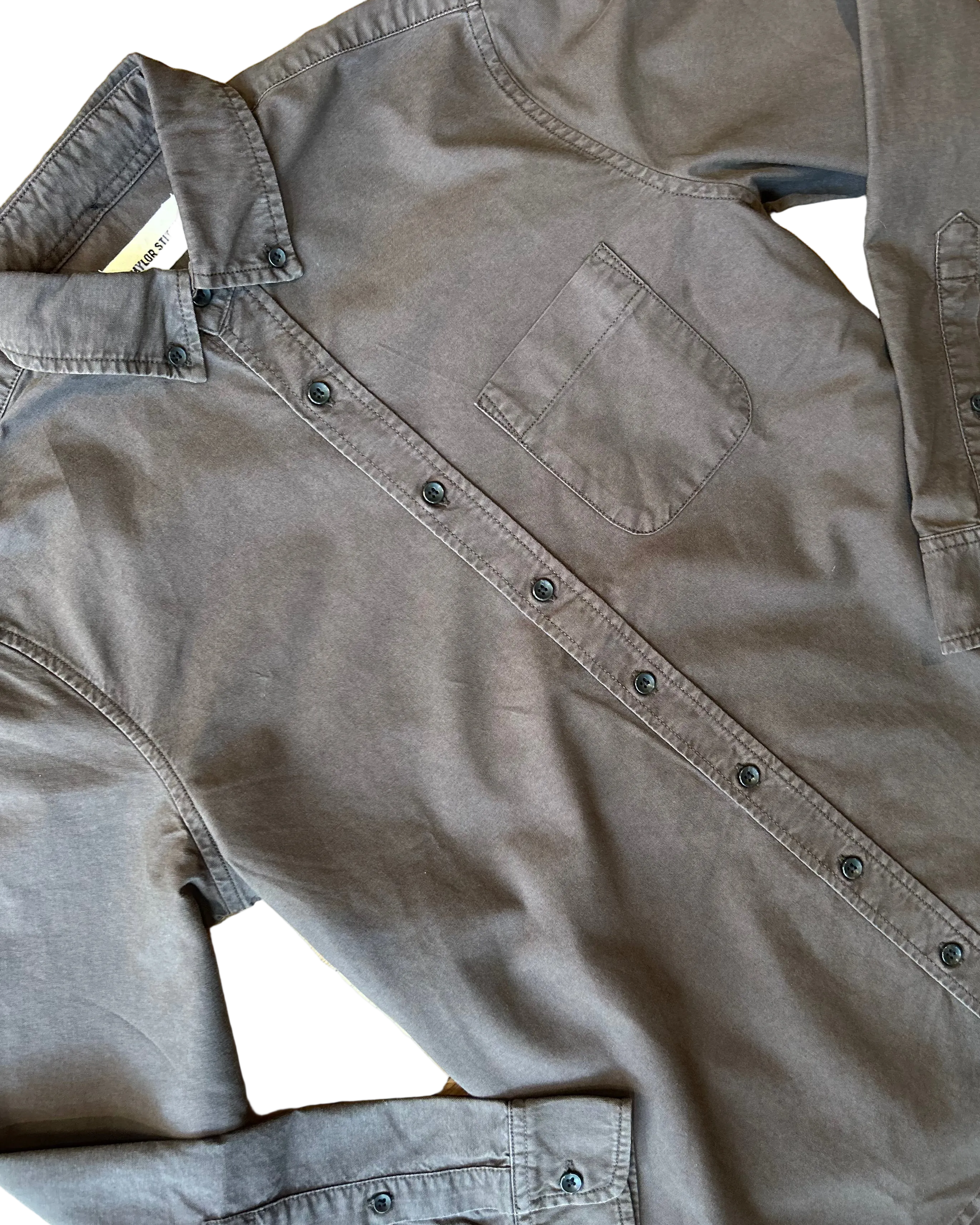 Taylor Stitch Jack Oxford - Soil - Sloane Boutique