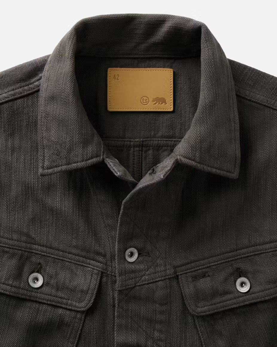 Taylor Stitch Long Haul Jacket - Soil Slub Denim Outerwear - Sloane Boutique