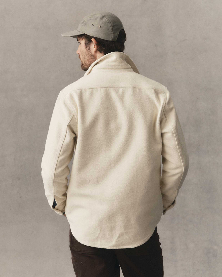 Taylor Stitch Maritime Shacket - Vintage White Men's Tops - Sloane Boutique