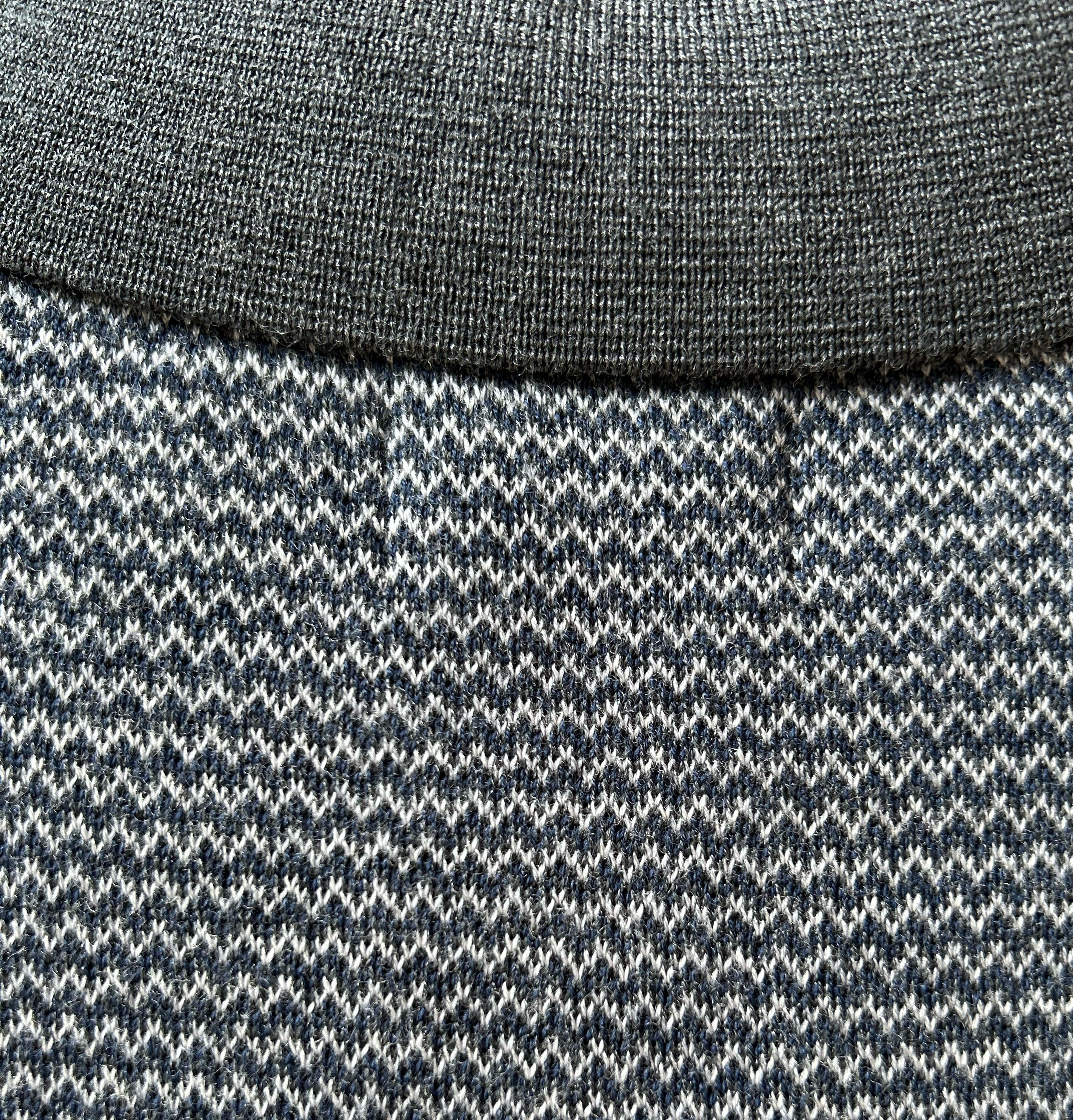 Taylor Stitch Newton Sweater Polo - Navy Birdseye Men's Tops - Sloane Boutique