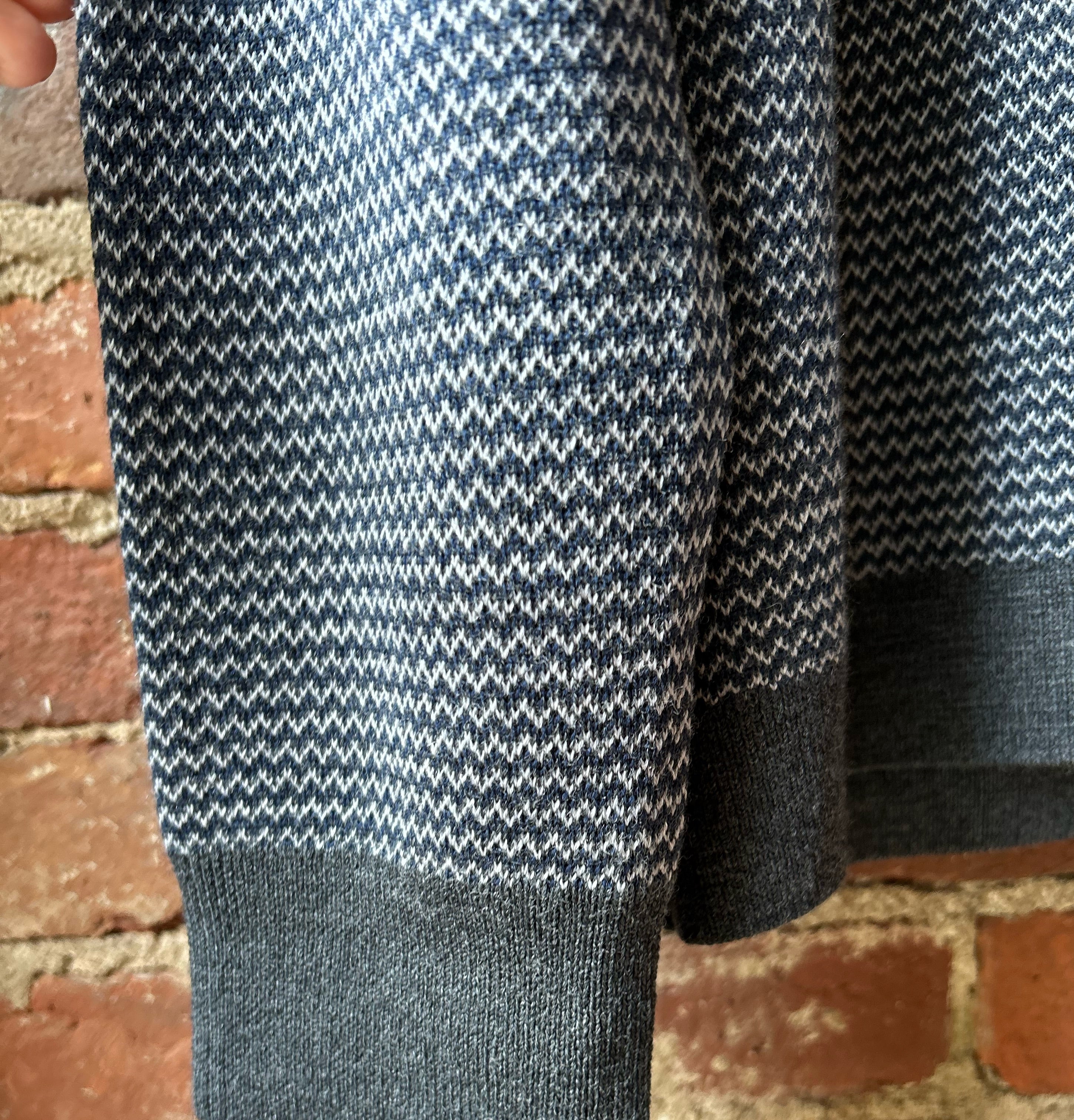 Taylor Stitch Newton Sweater Polo - Navy Birdseye Men's Tops - Sloane Boutique