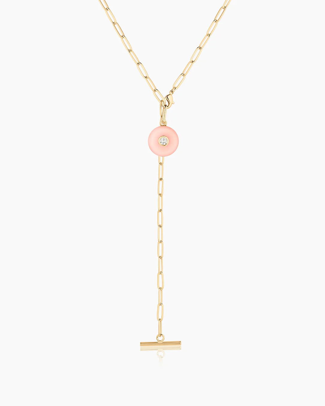 Thatch Bon Bon Charm - Pink Jade Jewelry - Sloane Boutique