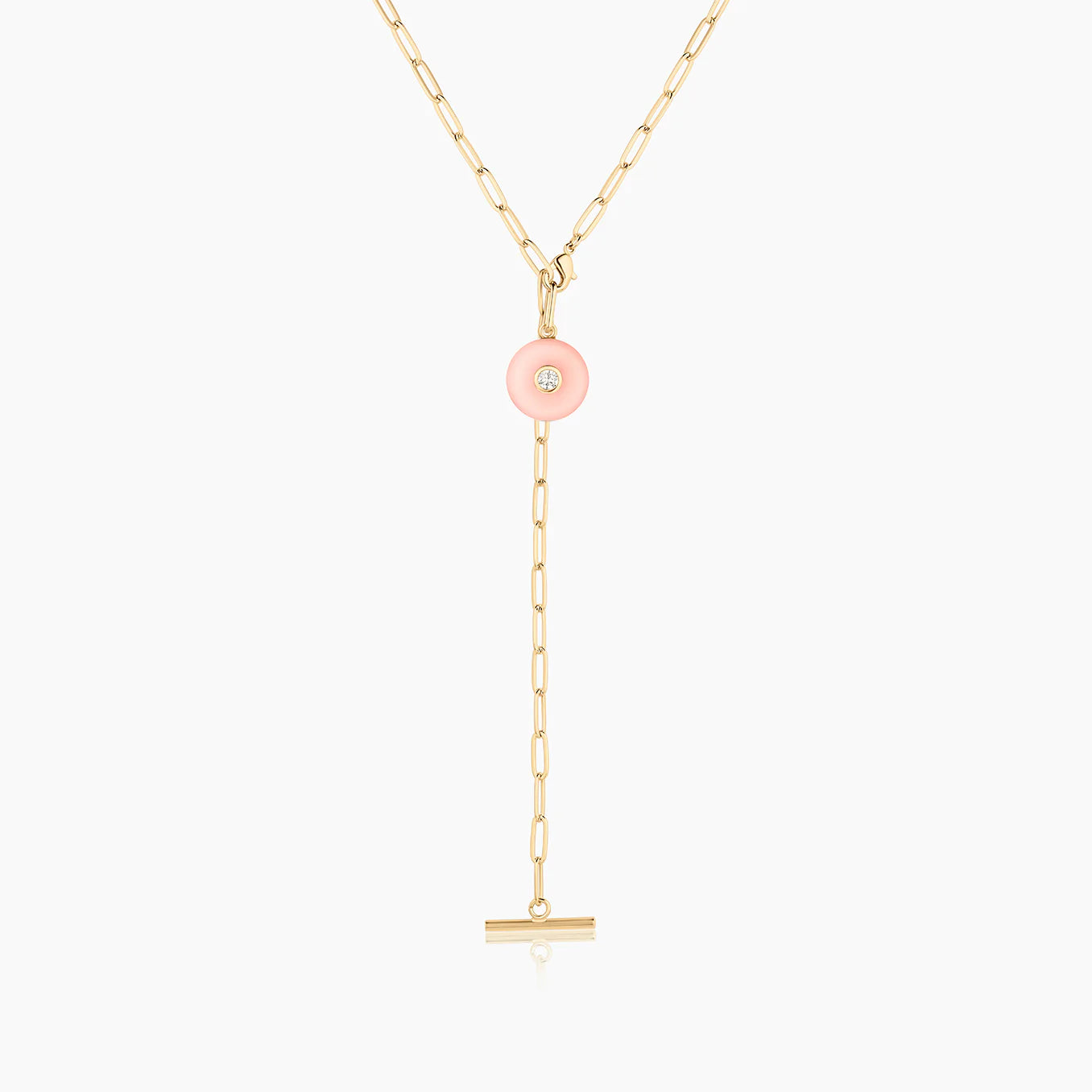 Thatch Bon Bon Charm - Pink Jade Jewelry - Sloane Boutique