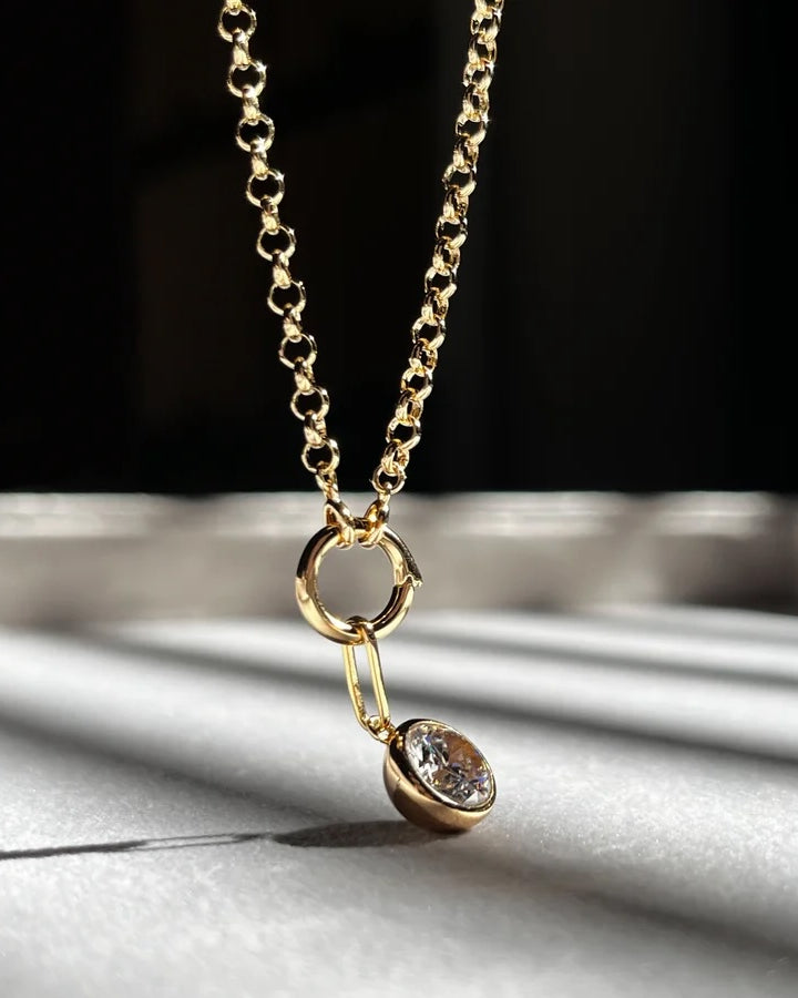 Thatch Dottie CZ Charm - Gold Jewelry - Sloane Boutique