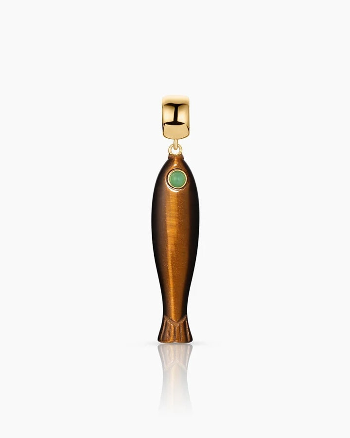 Thatch Fortuna Pendant - Tiger's Eye Jewelry - Sloane Boutique