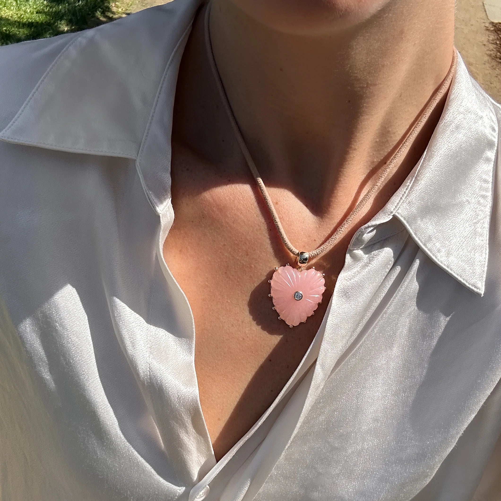 Thatch Jewelry Rya Leather Cord Necklace - Sand Jewelry - Sloane Boutique