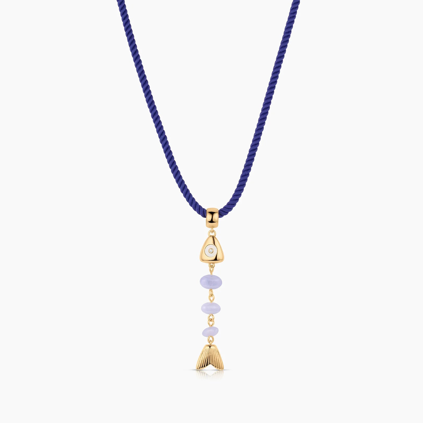 THATCH La Pez Fish Ball Charm - Blue Lace Jewelry - Sloane Boutique