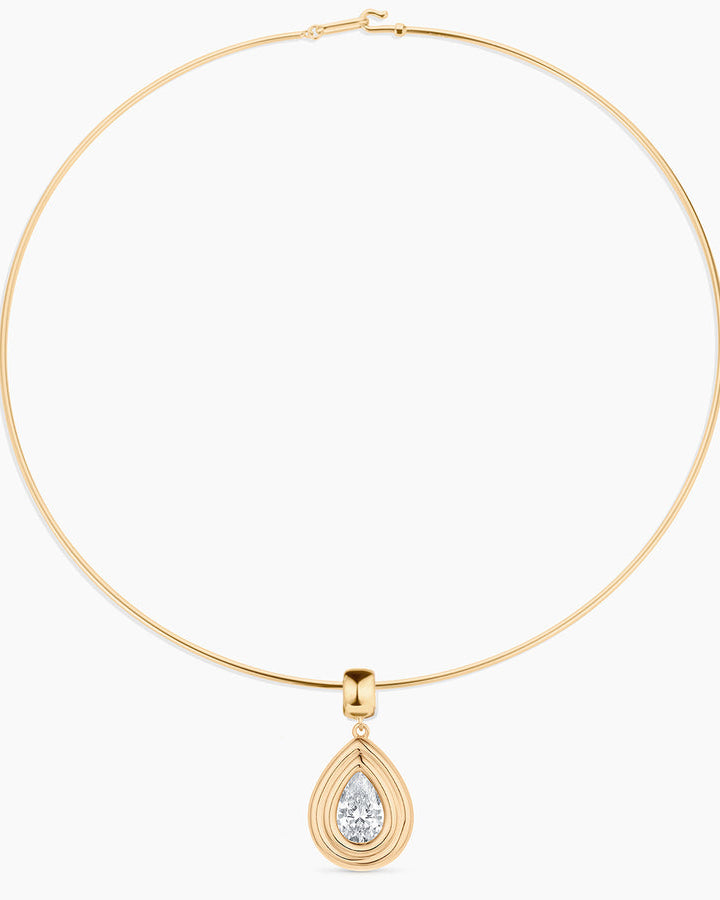 Thatch Starlet Teardrop Pendant - CZ Jewelry - Sloane Boutique
