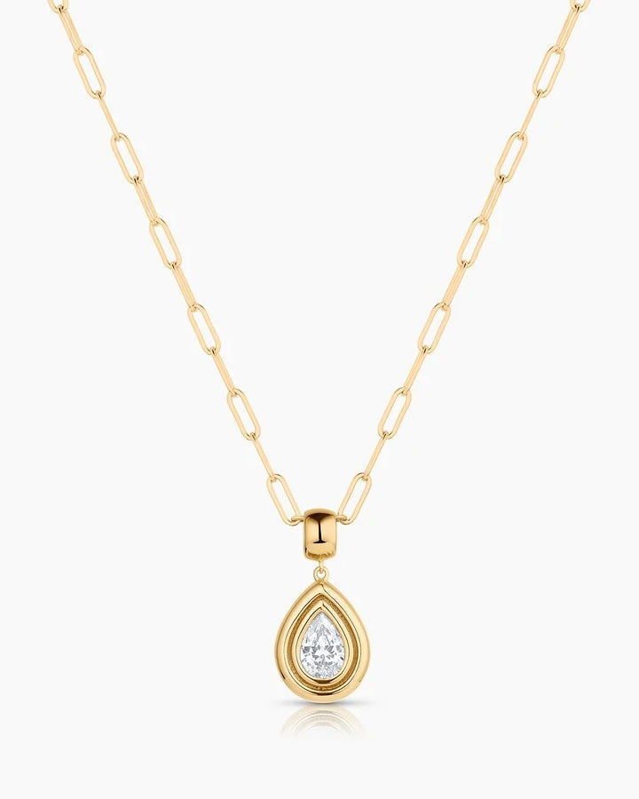 Thatch Starlet Teardrop Pendant - CZ Jewelry - Sloane Boutique