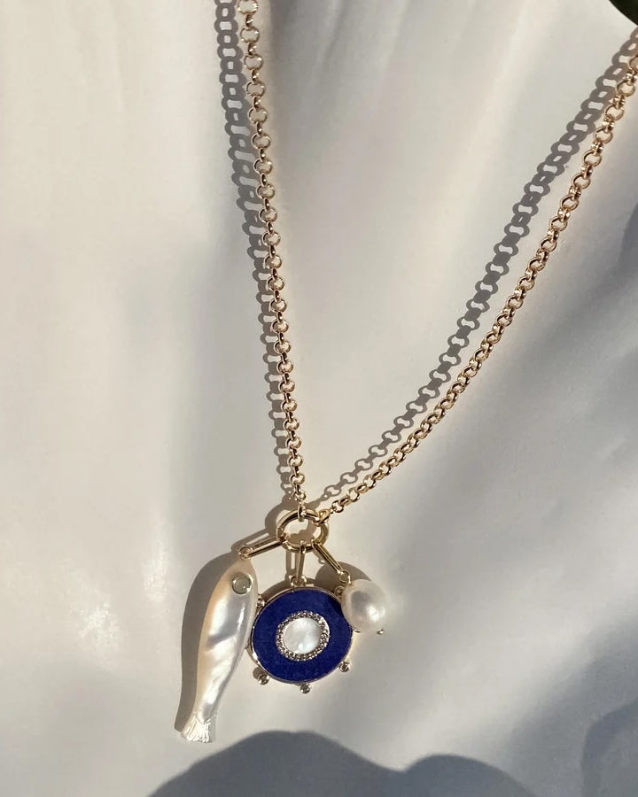 Thatch Vienna Rolo Charm Necklace - Gold Jewelry - Sloane Boutique