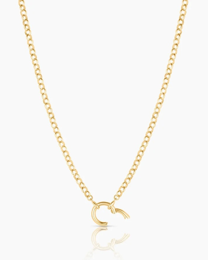 Thatch Vienna Rolo Charm Necklace - Gold Jewelry - Sloane Boutique