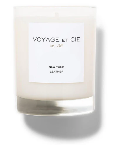 Voyage Et Cie Highball Candle - Leather / New York Fragrance - Sloane Boutique