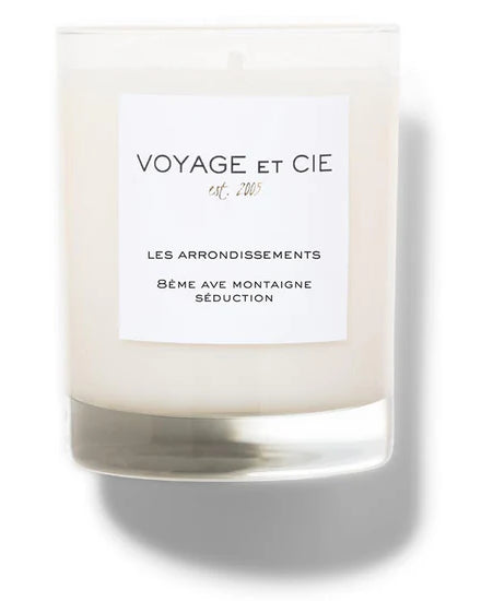 Voyage Et Cie Highball Candle - Seduction / 8eme Ave Montaigne Fragrance - Sloane Boutique