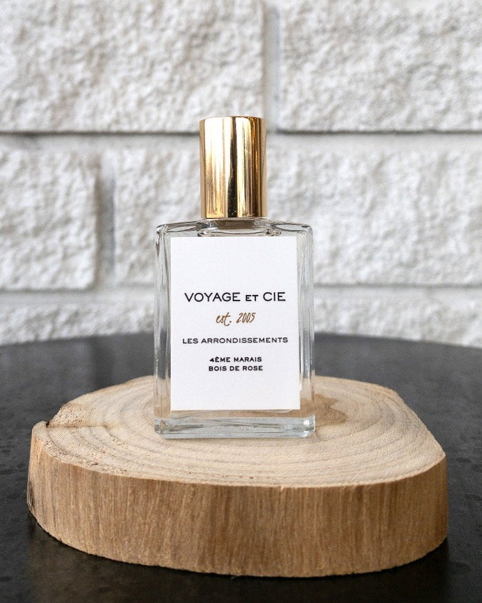 Voyage Et Cie Perfume Roll-On Oil - Bois De Rose / 4ème Marais Fragrance - Sloane Boutique