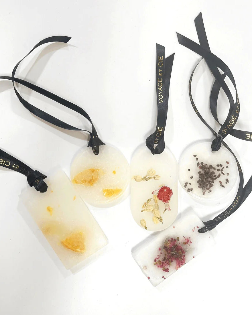 Voyage Et Cie Set of 2 Wax Sachets - Bamboo / Kyoto Fragrance - Sloane Boutique