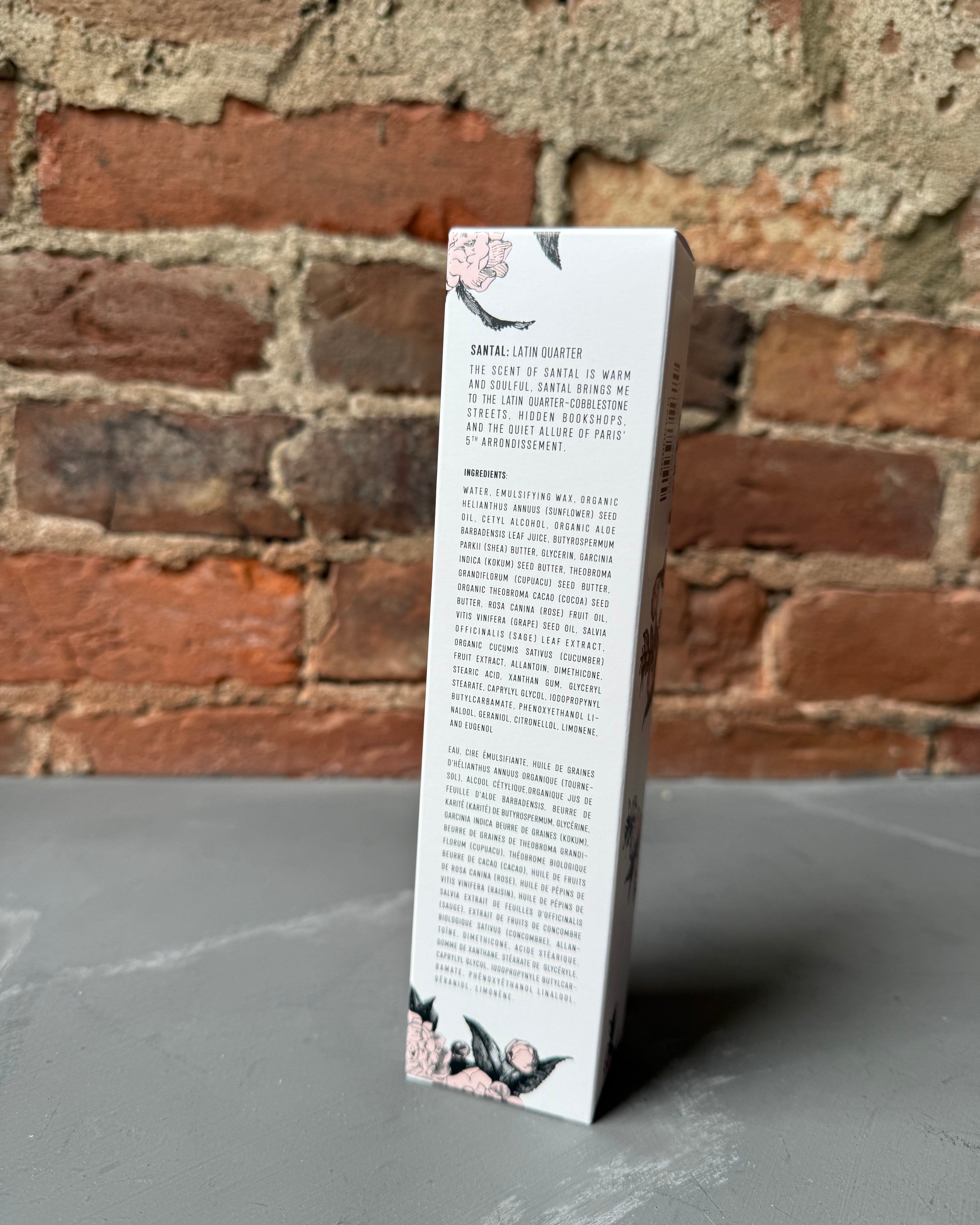 Voyage Et Cie Shea Butter Hand Cream - Santal Epicer / 5eme Quartier Latin Fragrance - Sloane Boutique