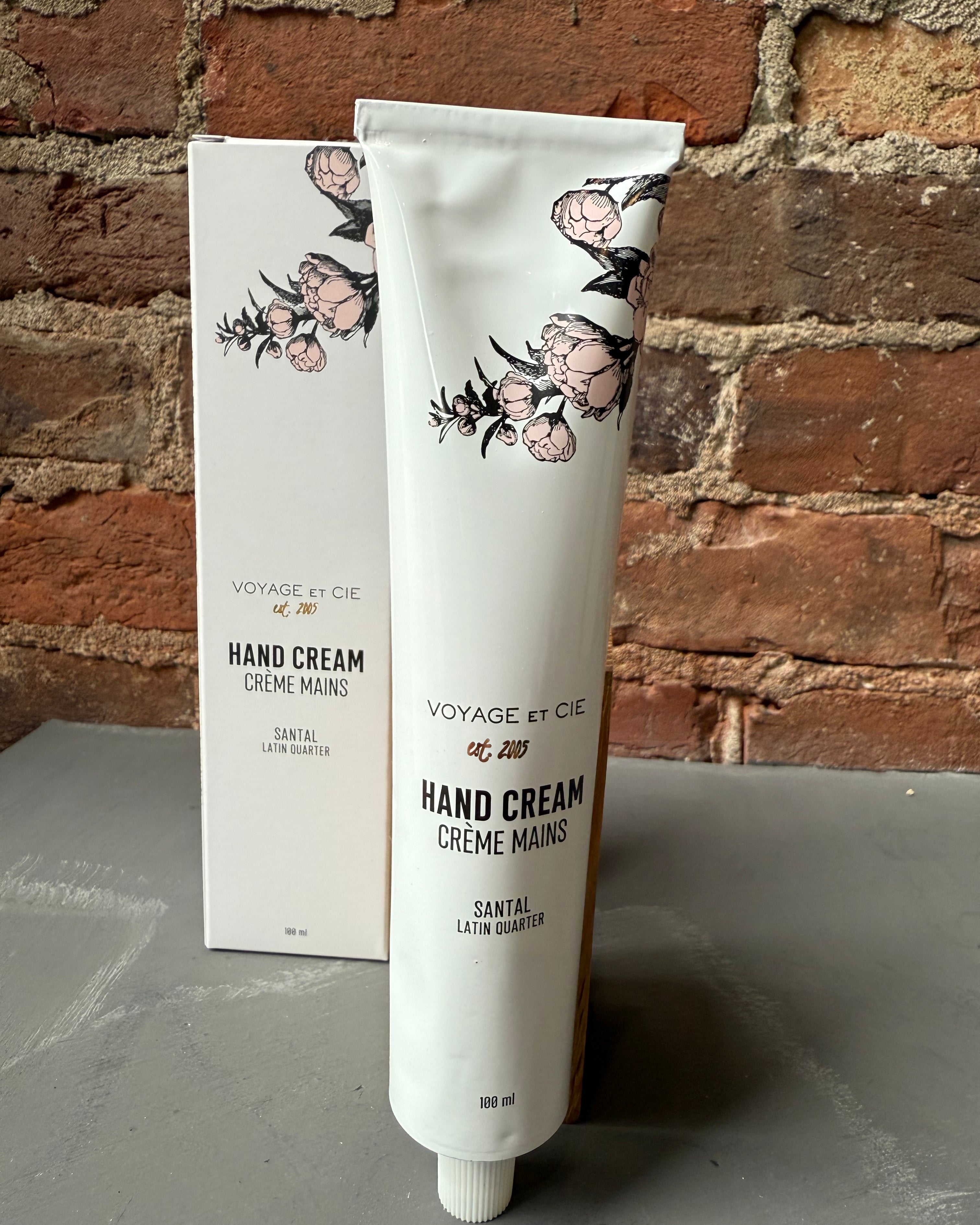 Voyage Et Cie Shea Butter Hand Cream - Santal Epicer / 5eme Quartier Latin Fragrance - Sloane Boutique