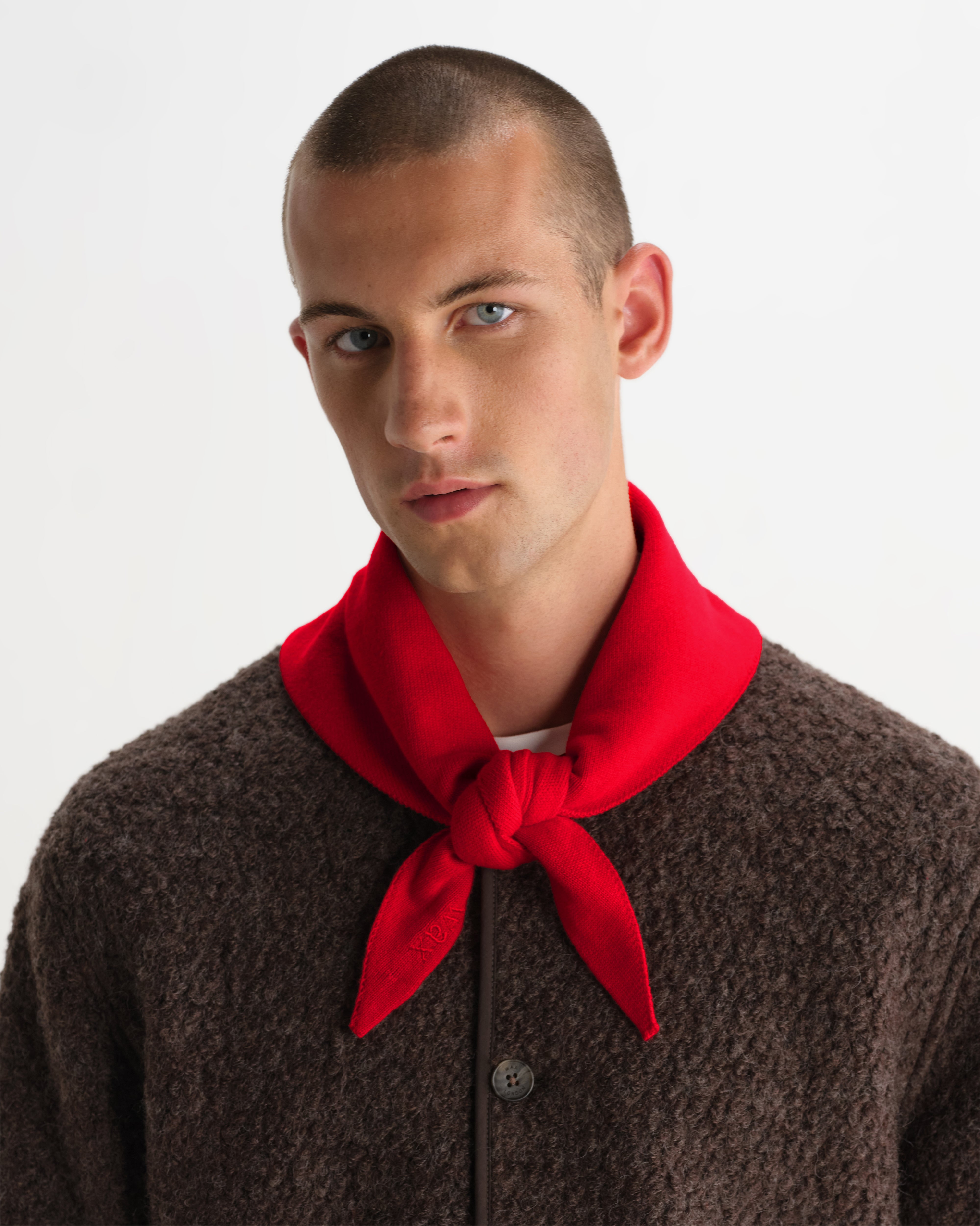 Wax London Arnold Scarf - Red Accessories - Sloane Boutique