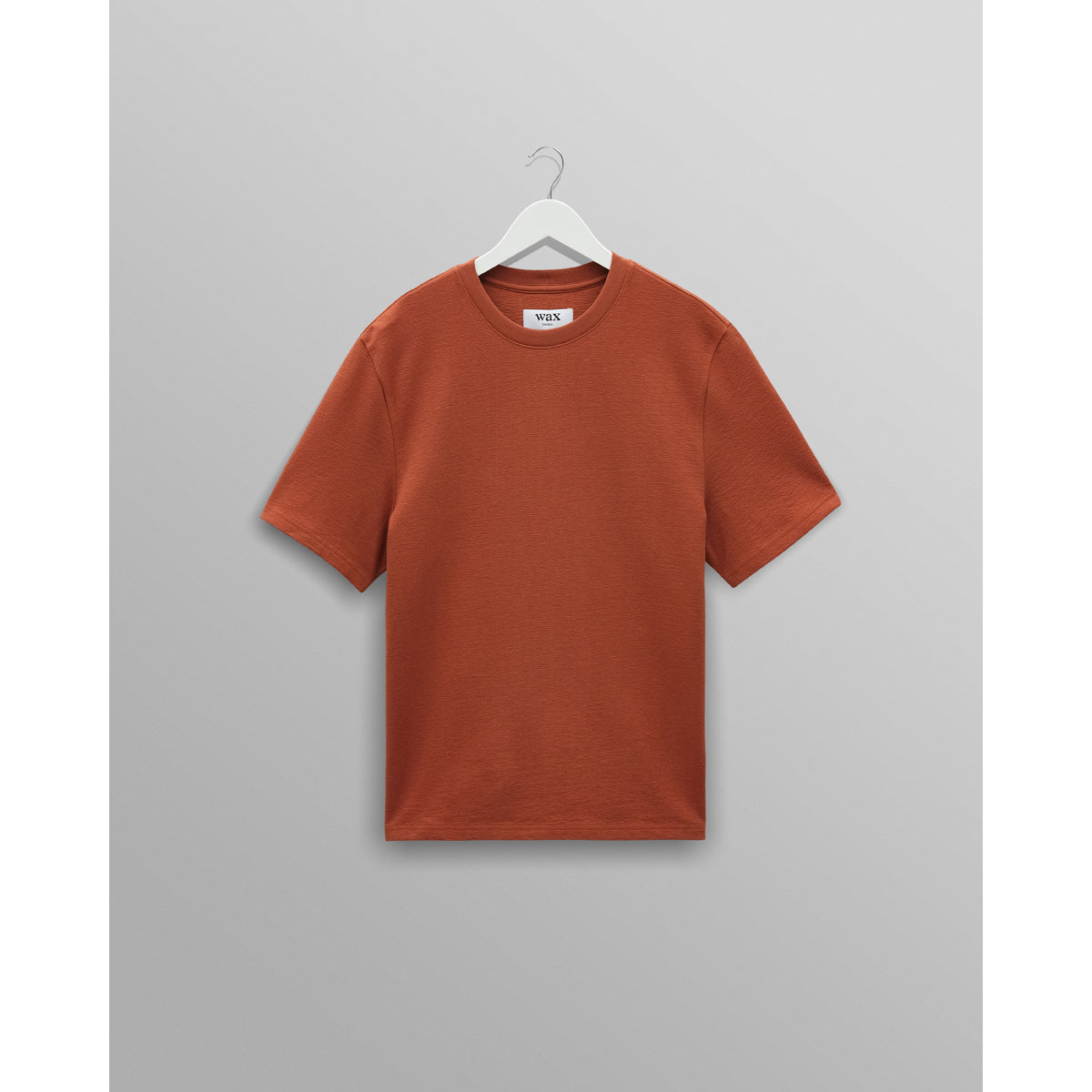 Wax London Dean Short Sleeve Tee - Jolt Rust Men's Tops - Sloane Boutique