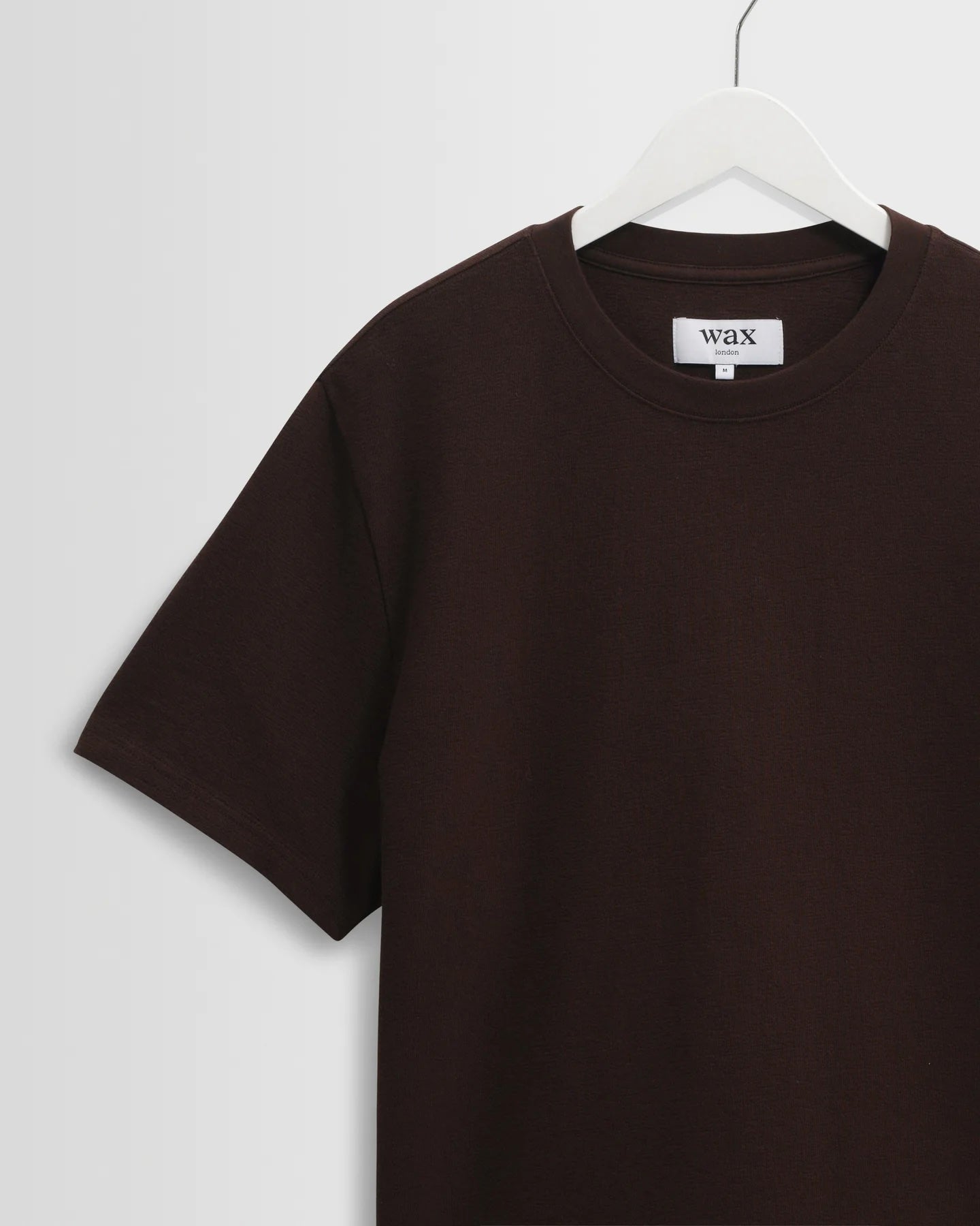 Wax London Dean Tee - Dark Brown Men's Tops - Sloane Boutique
