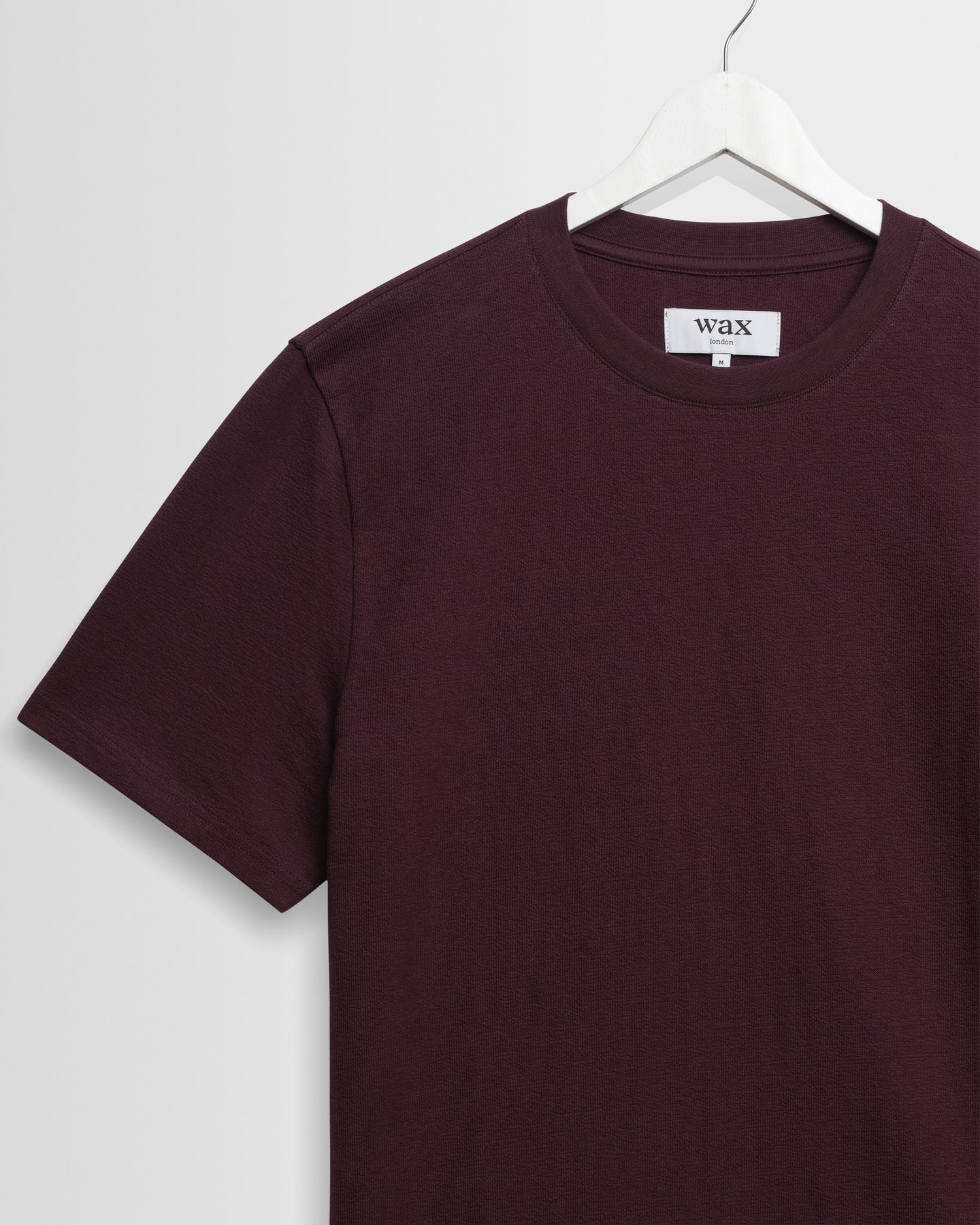 Wax London Dean Tee - Deep Purple Men's Tops - Sloane Boutique