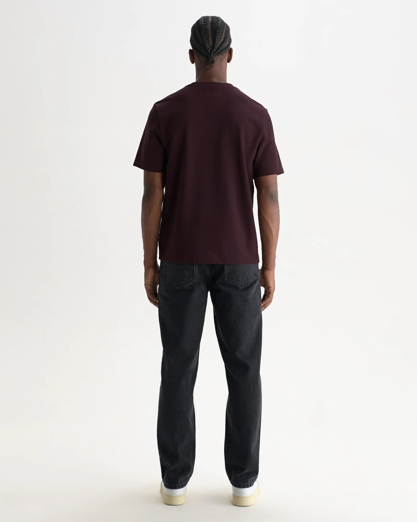 Wax London Dean Tee - Deep Purple Men's Tops - Sloane Boutique