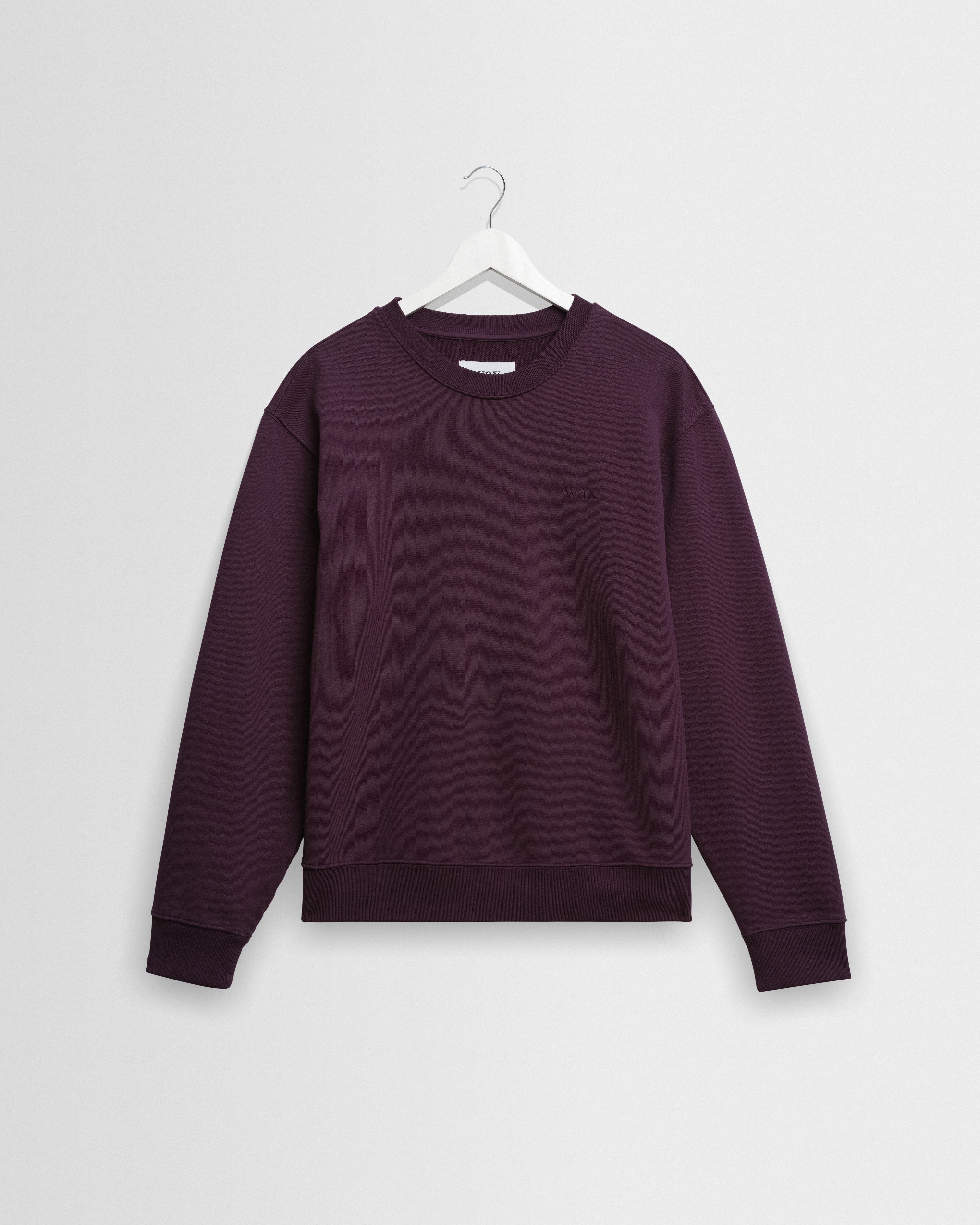 Wax London Sidney Sweatshirt - Washed Purple Men's Tops - Sloane Boutique