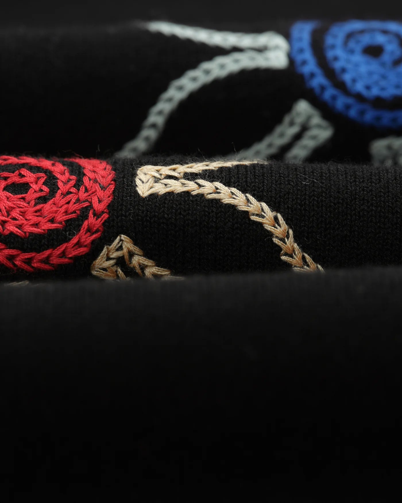 Wax London Tellaro Short Sleeve Shirt - Black Floral Embroidery Men's Tops - Sloane Boutique