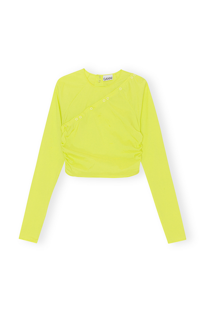 GANNI Long Sleeve Oversized T-Shirt  Sulphur Spring – shopsundayschool