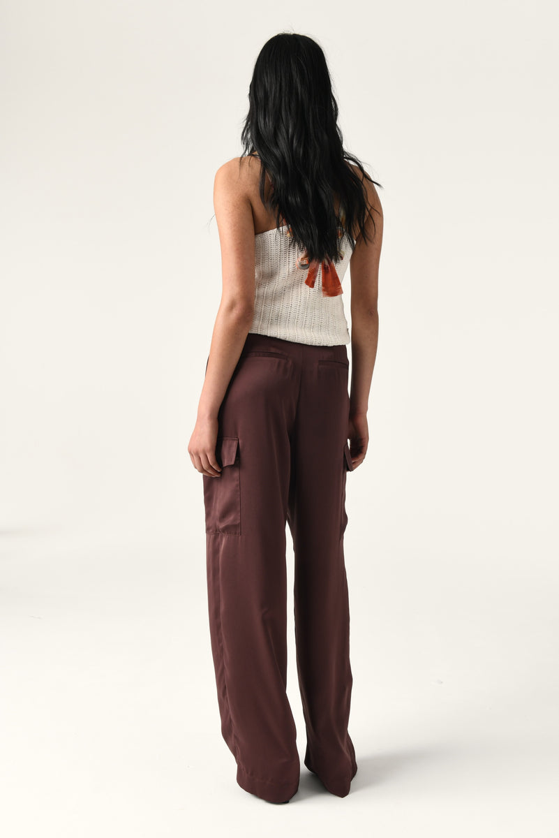 Bash Paris Cary Pant - Brown – Sloane Boutique