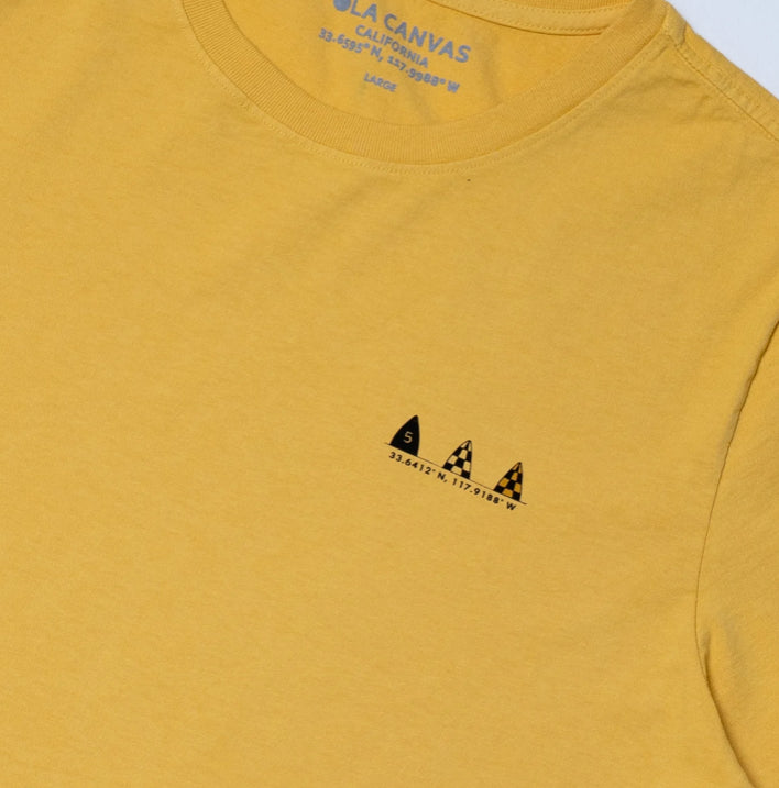 Ola Canvas Men’s Buoy Tee - Burnt Sulfur Men's Tops - Sloane Boutique