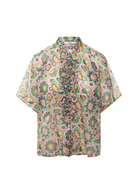 0039 Italy Daisy Blouse - Print Women's Tops - Sloane Boutique