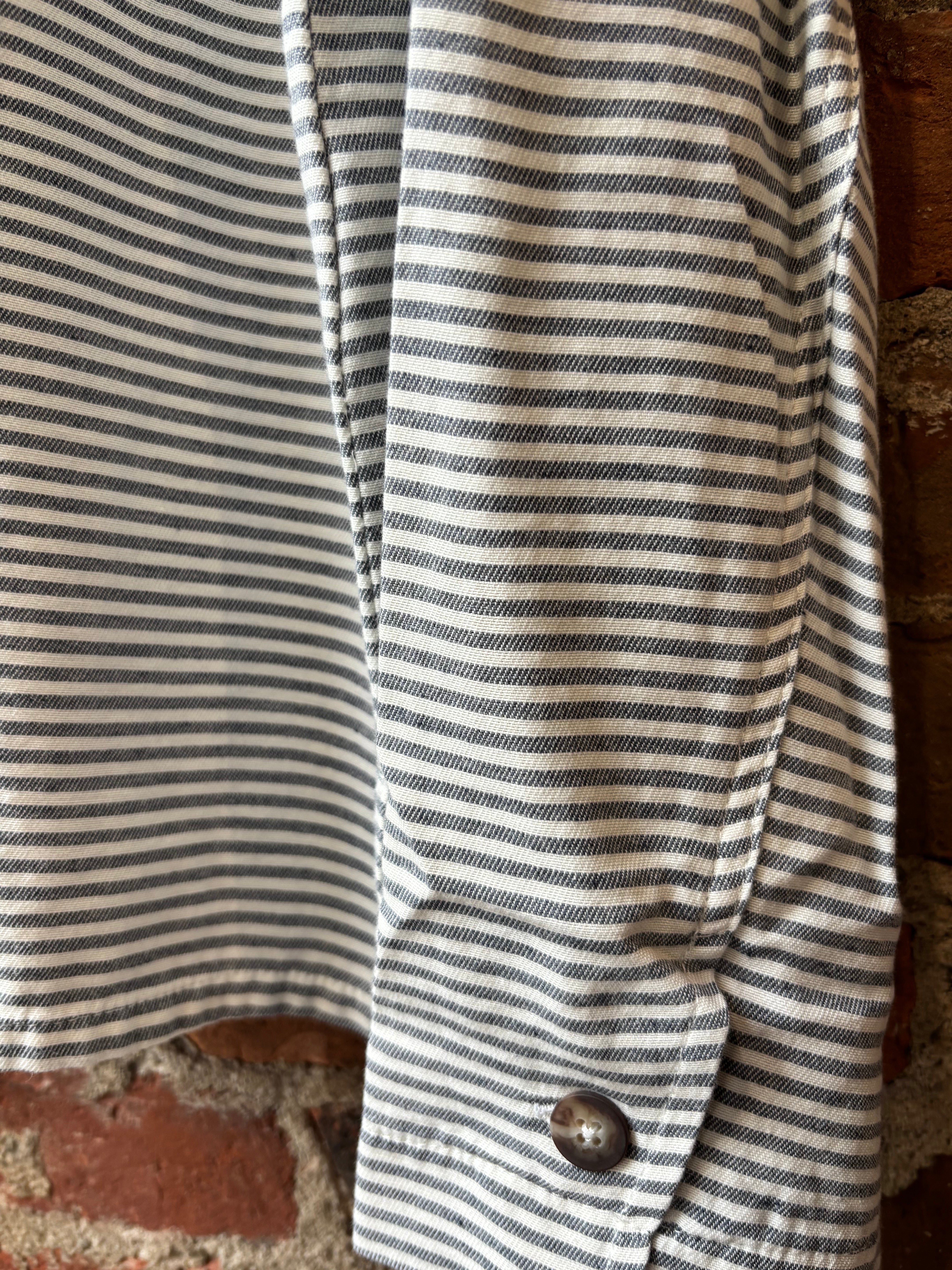 0039 Italy Dora Corduroy Blouse - Stripe Women's Tops - Sloane Boutique