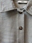 0039 Italy Dora Corduroy Blouse - Stripe Women's Tops - Sloane Boutique