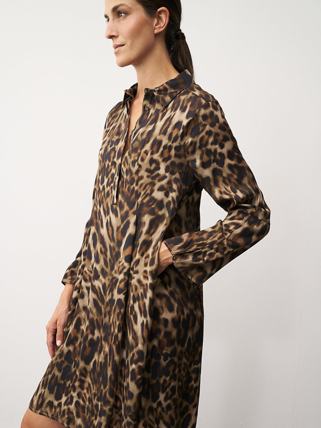 0039 Italy Estell Dress - Leopard sale dresses - Sloane Boutique