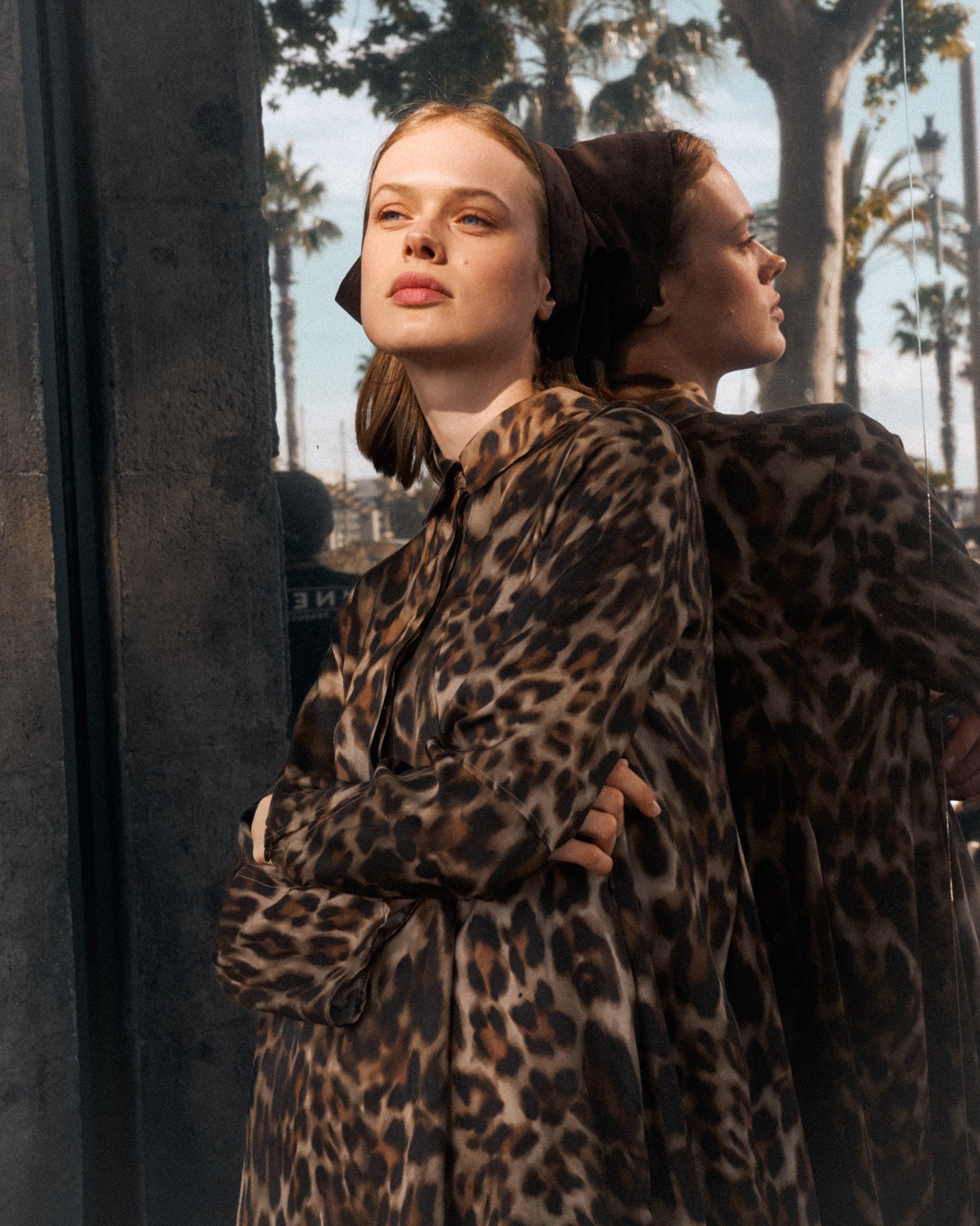 0039 Italy Estell Dress - Leopard sale dresses - Sloane Boutique