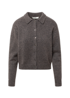 0039 Italy Gina Cardigan - Taupe Women's Tops - Sloane Boutique