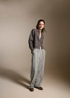 0039 Italy Gina Cardigan - Taupe Women's Tops - Sloane Boutique