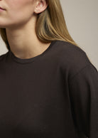 0039 Italy Inessa T-Shirt - Brown Women's Tops - Sloane Boutique