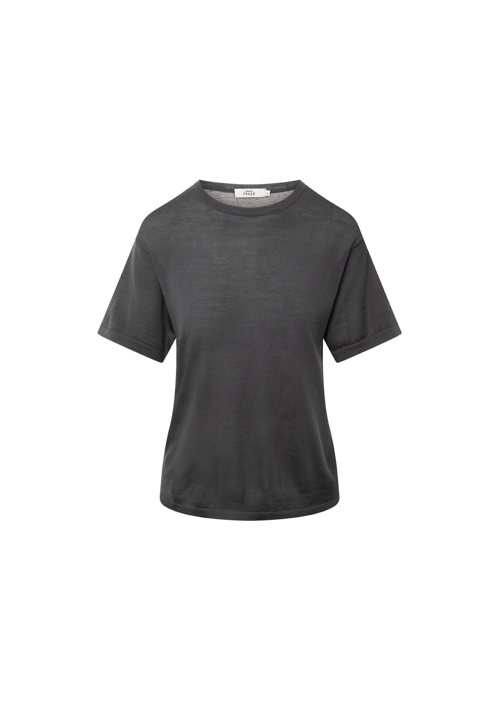 0039 Italy Inessa T-Shirt - Gray Women's Tops - Sloane Boutique