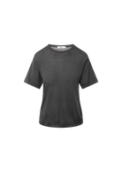 0039 Italy Inessa T-Shirt - Gray Women's Tops - Sloane Boutique