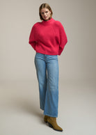 0039 Italy Lona Sweater - Pink Women's Tops - Sloane Boutique