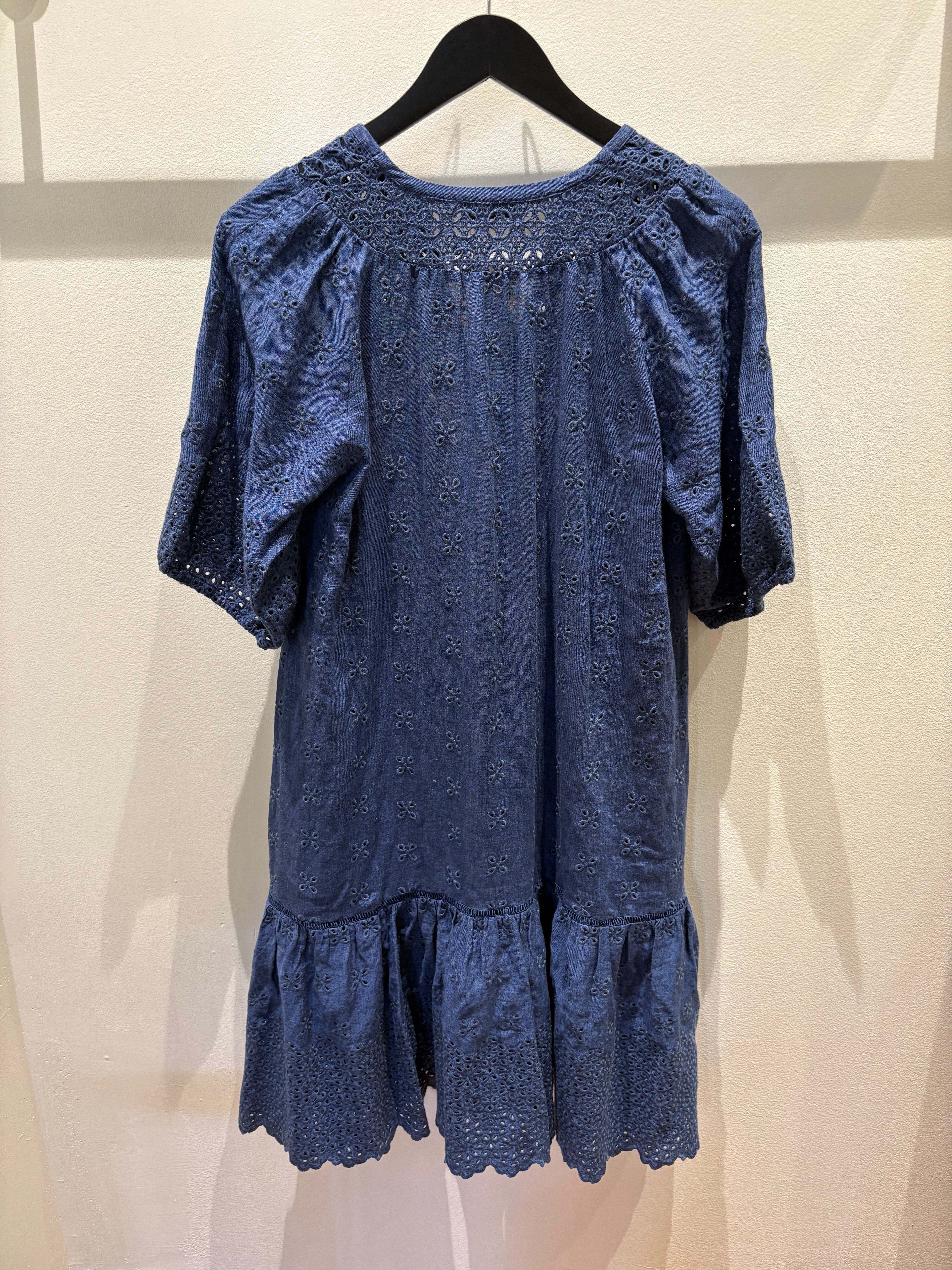 0039 Italy Maybelin Dress - Marine Blue Dresses - Sloane Boutique