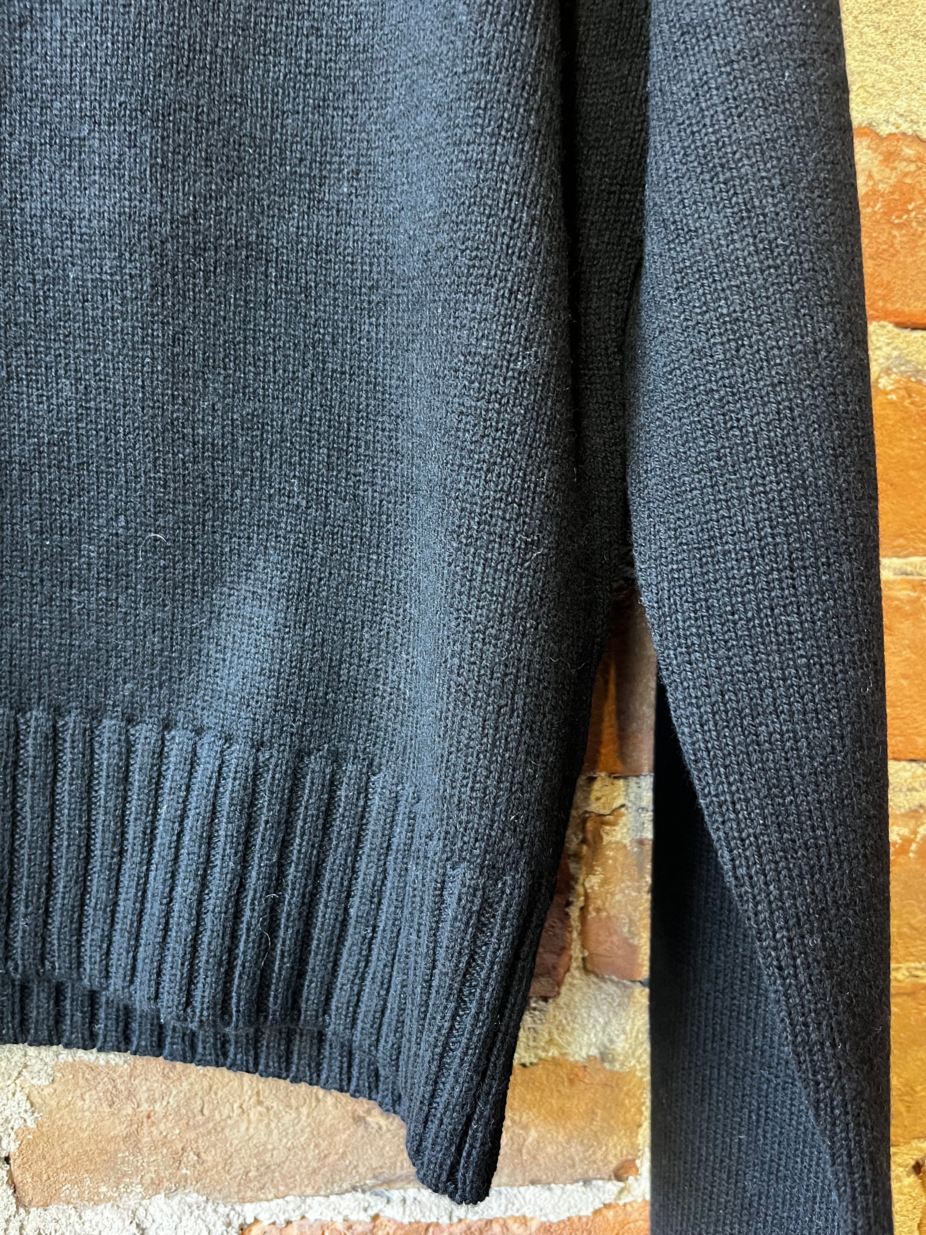 0039 Italy Romy Sweater - Black Women's Tops - Sloane Boutique