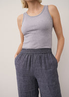 0039 Italy Tamina Pant - Slate Women's Bottoms - Sloane Boutique