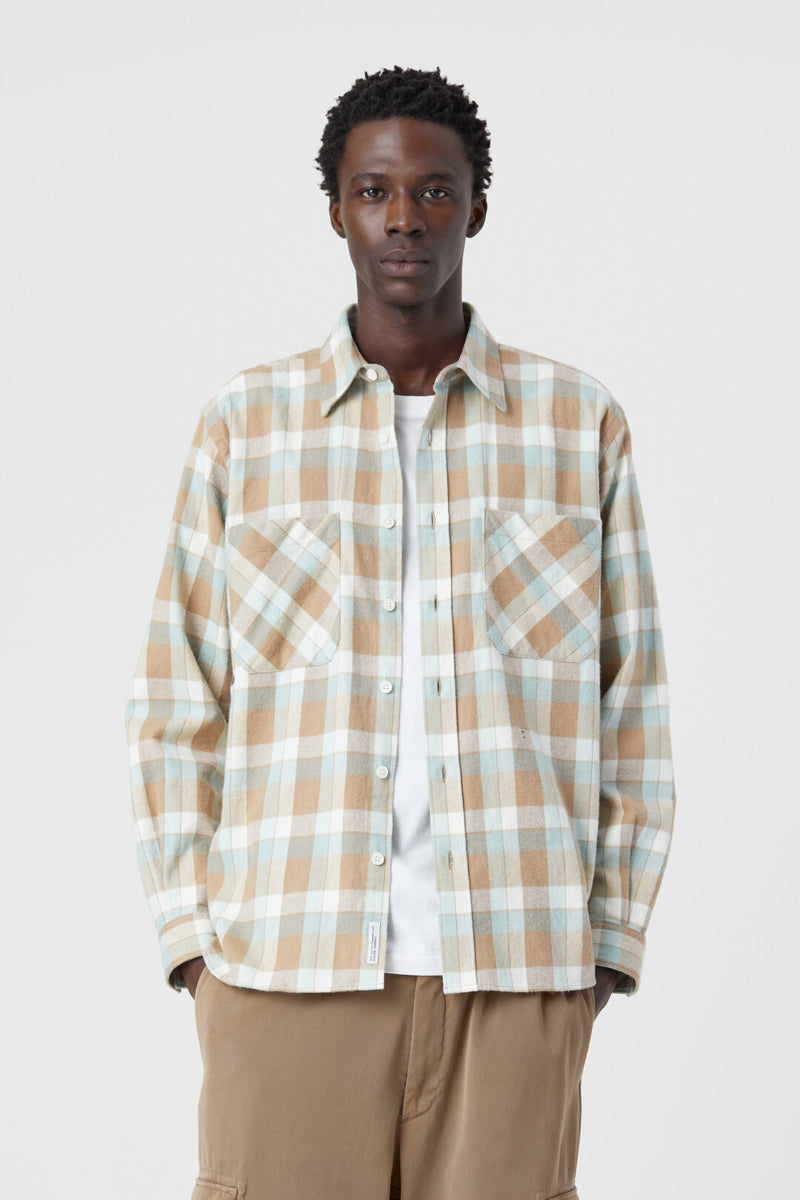 CLOSED Men's Flannel Shirt - Glazed Green – Sloane Boutique